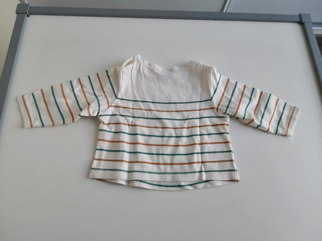 Camiseta de manga larga Maman bisou 3 meses Tape à l'Oeil – photo 2